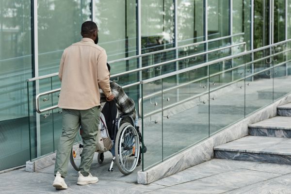 Air travel for disabled persons