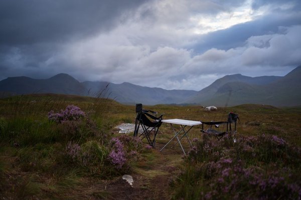 wild camping scotland hiking